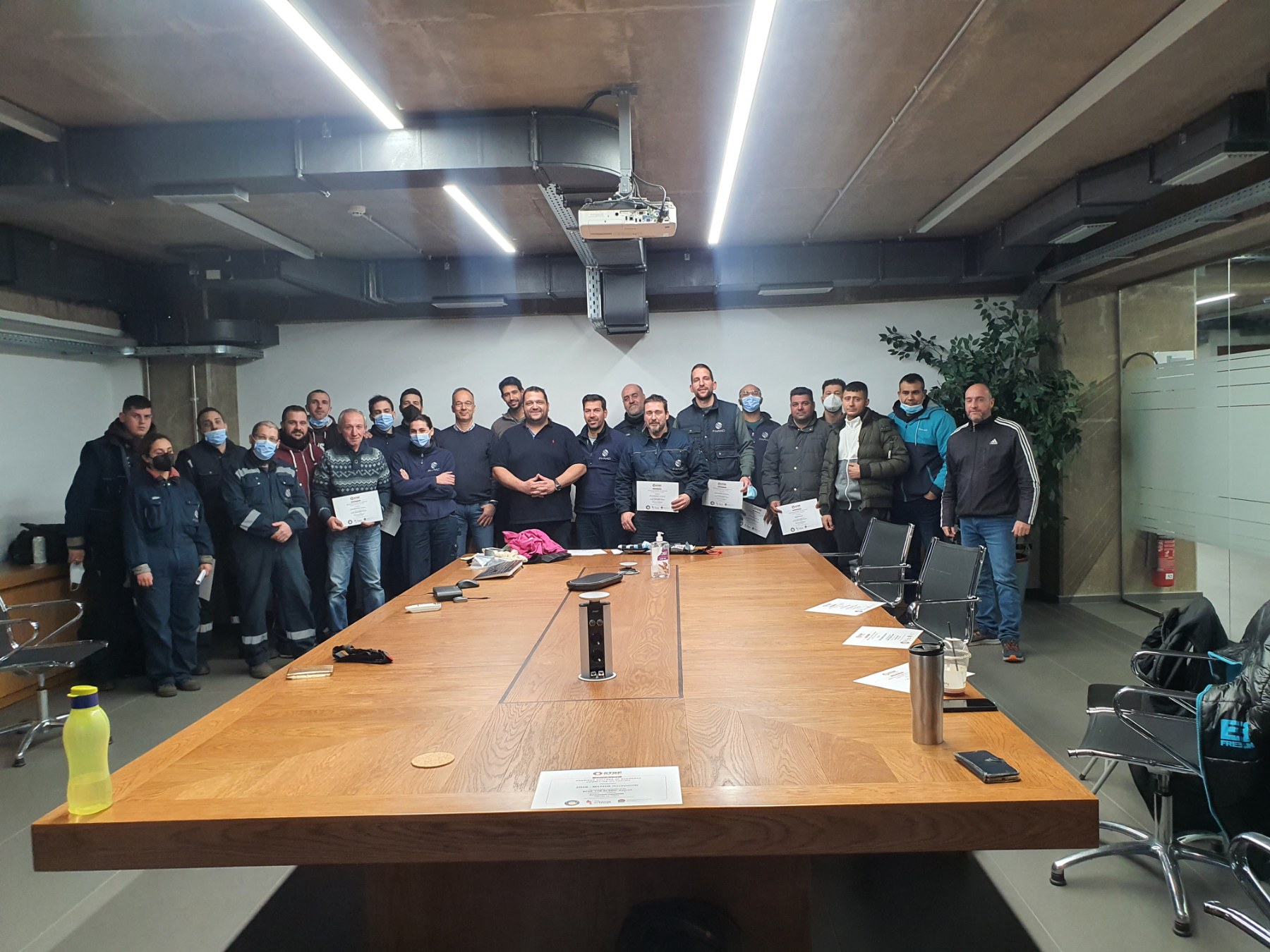 Συνεχίστηκε η εκπαίδευση του 3ου γκρούπ του προσωπικού της εταιρείας Farad