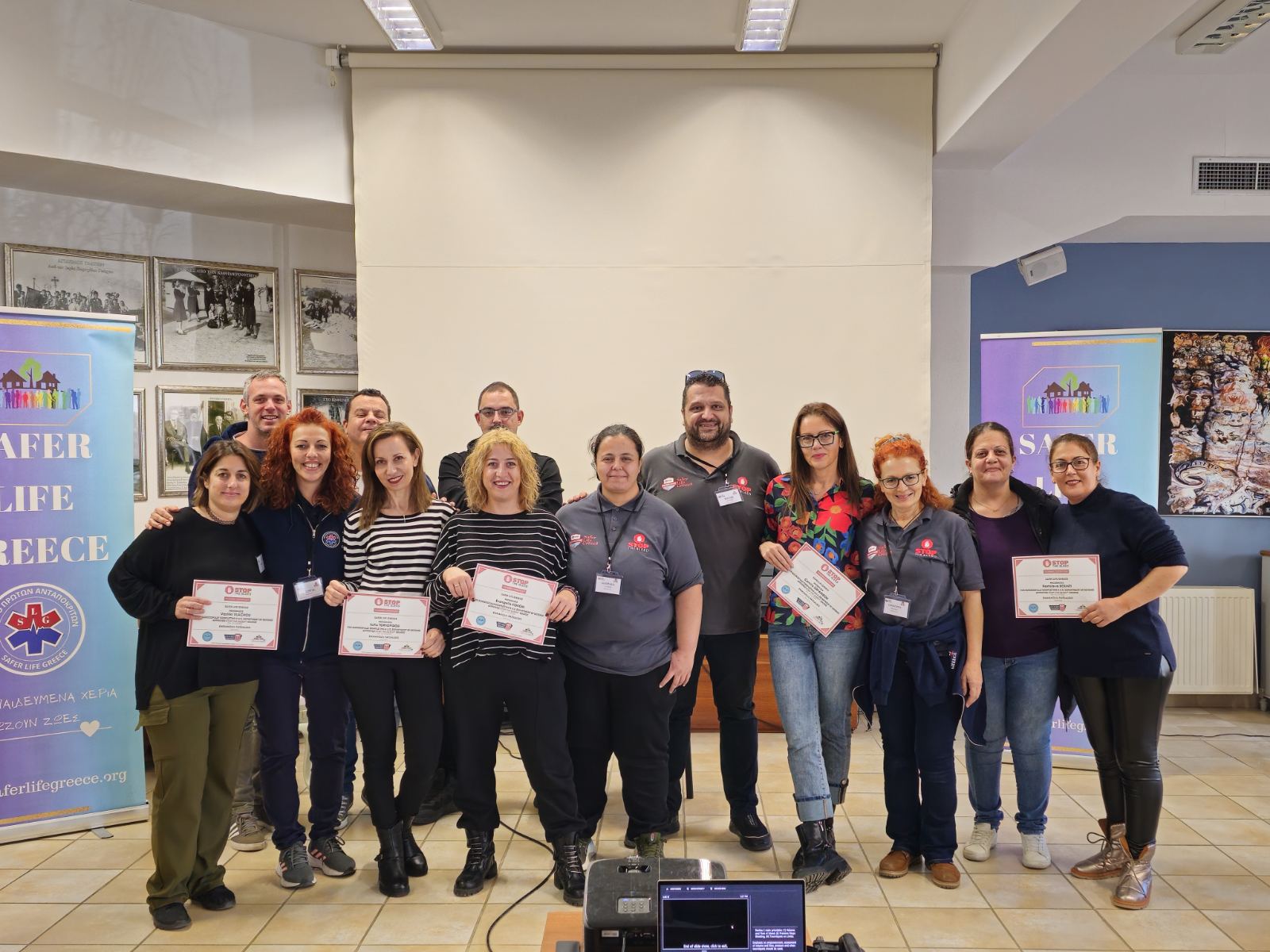 Ένα ακόμη πιστοποιημένο σεμινάριο Stop the Bleed Coalition ολοκληρώθηκε με επιτυχία!