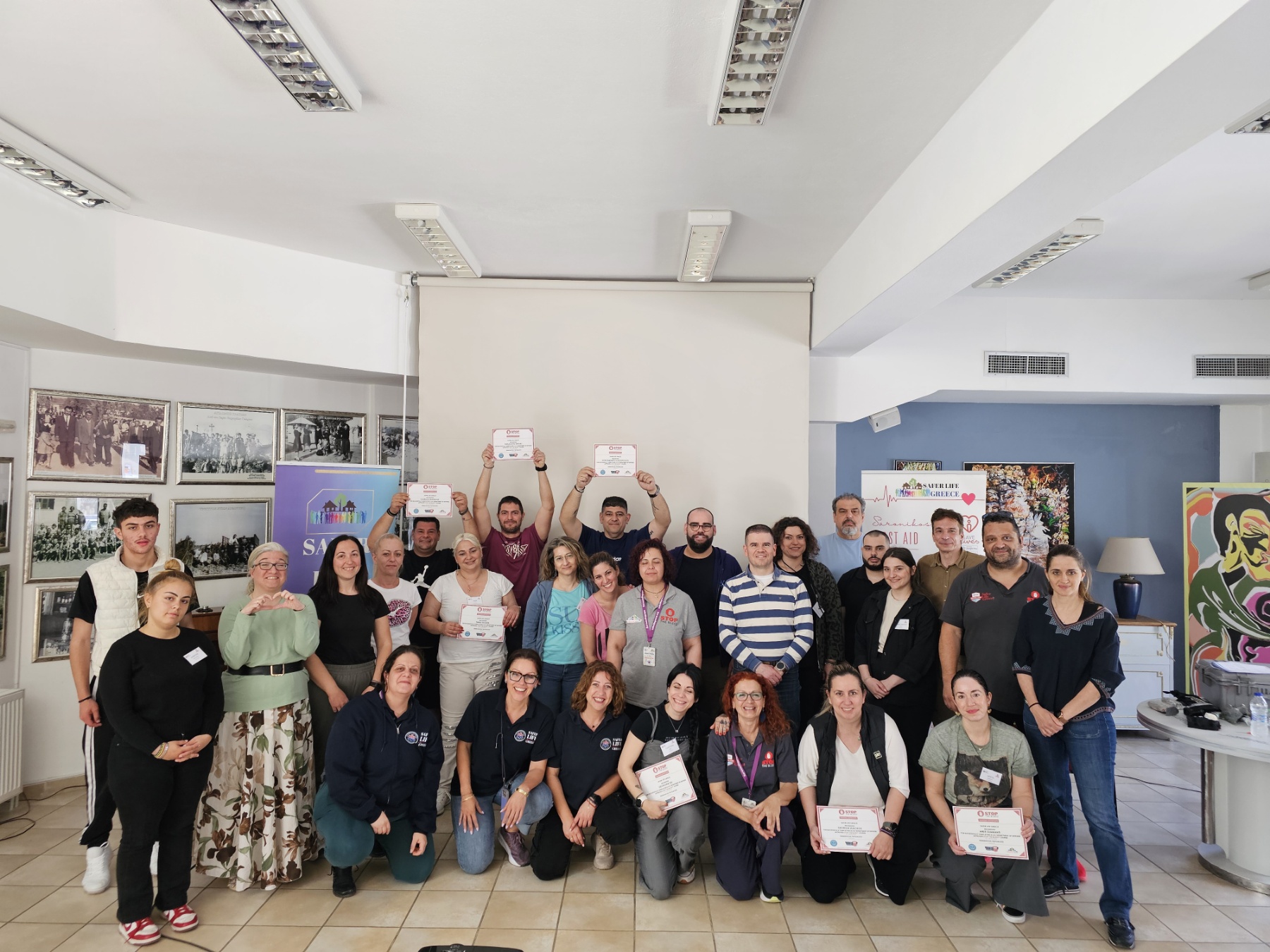 Ένα ακόμη πιστοποιημένο σεμινάριο Stop the Bleed Coalition ολοκληρώθηκε με επιτυχία!
